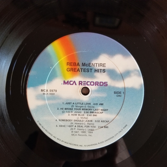 Reba McEntire's Greatest Hits Vintage Vinyl LP Record ⏺3/$40+Free Shipping!🚚 - Picture 5 of 8